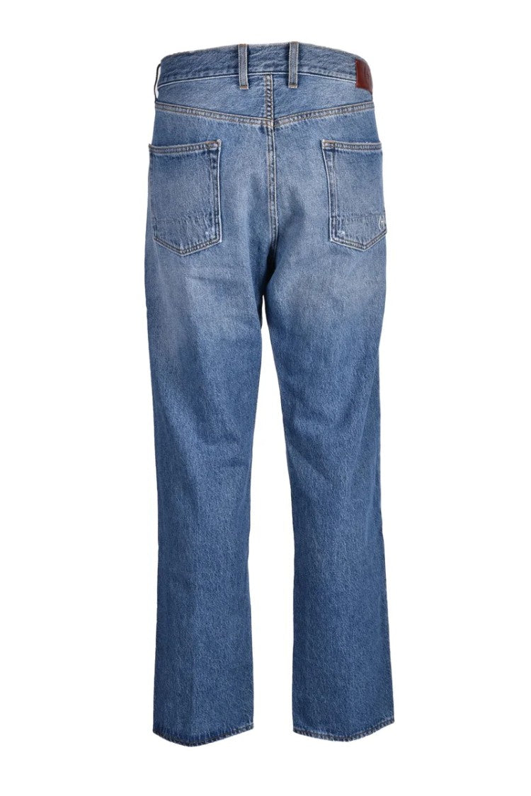 (+) People Mid-Rise Straight-Leg Jeans Crafted