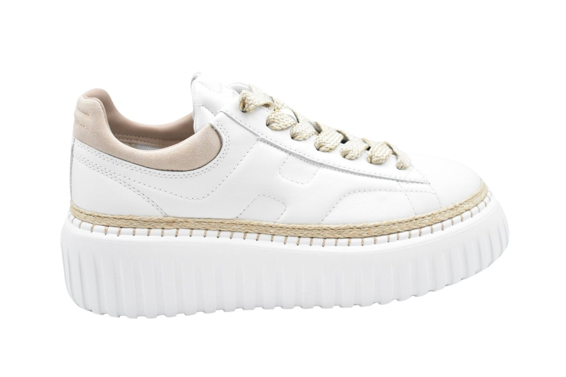 Hogan Laced Sneakers With Rope Detail