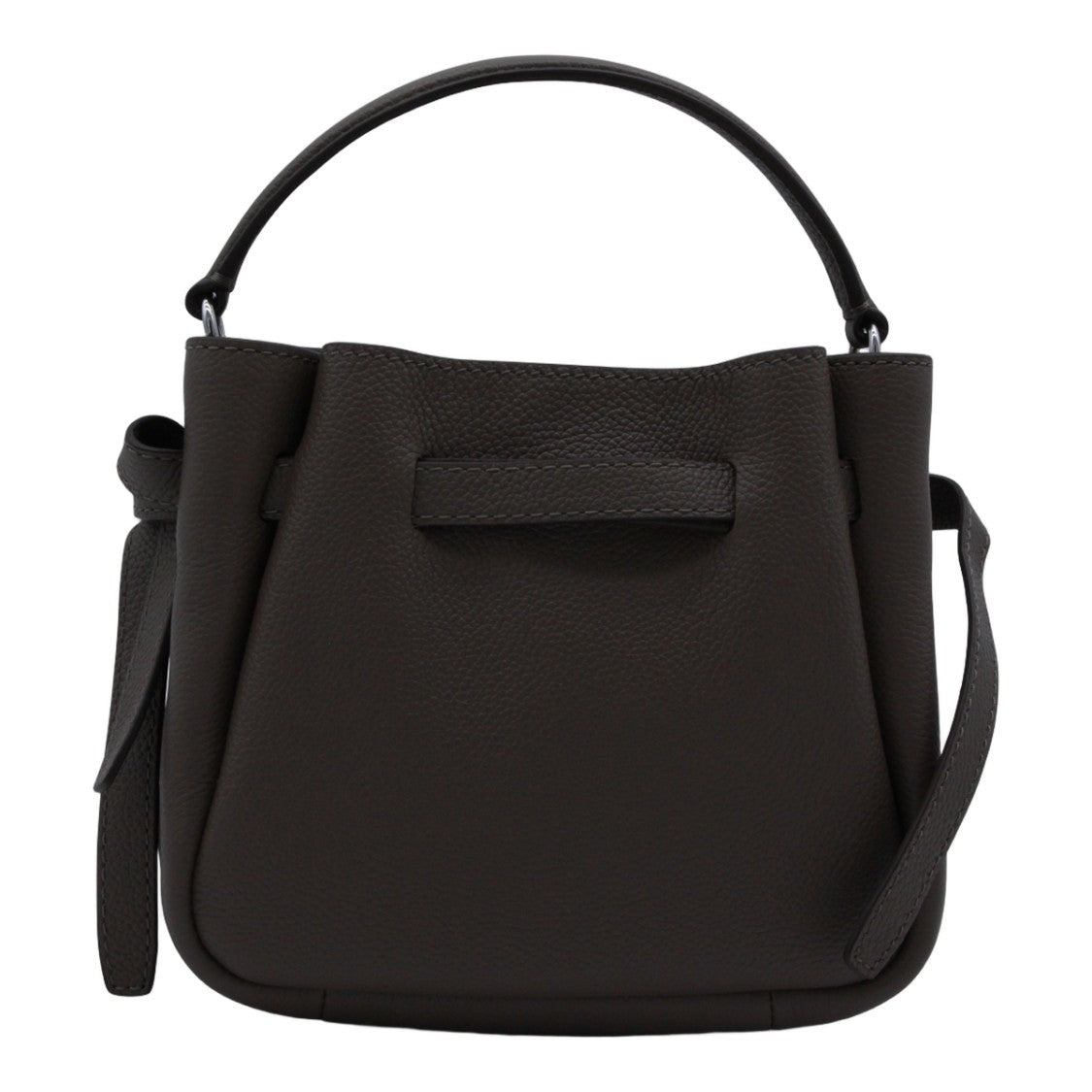 Tory Burch Compact Handbag With Pebbled Texture