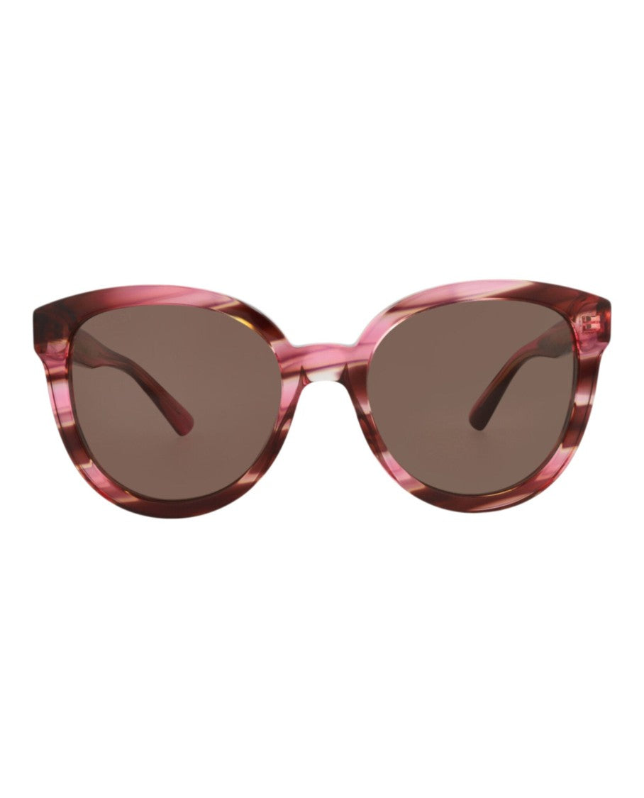 Gucci Round-Frame Recycled Acetate Sunglasses