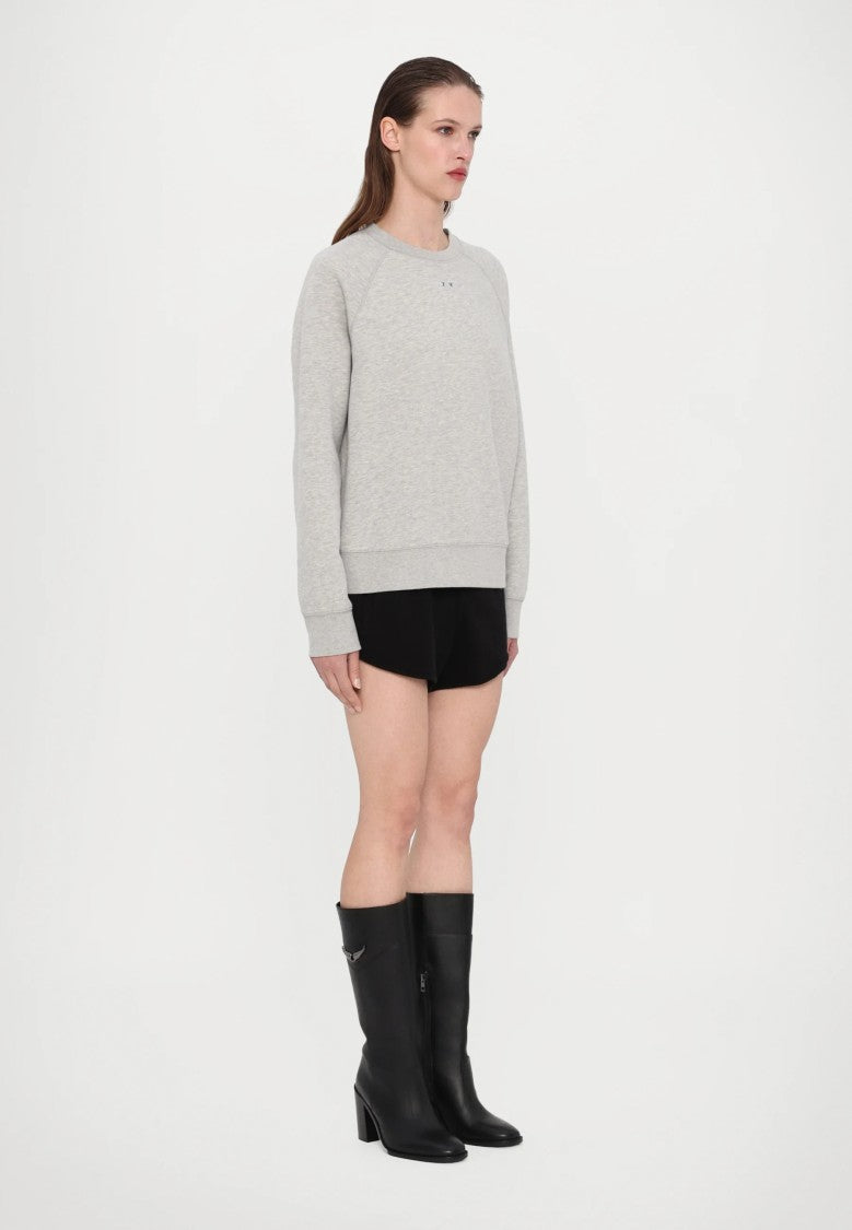 Zadig & Voltaire Upper Pmo Wings Strass Sweatshirt
