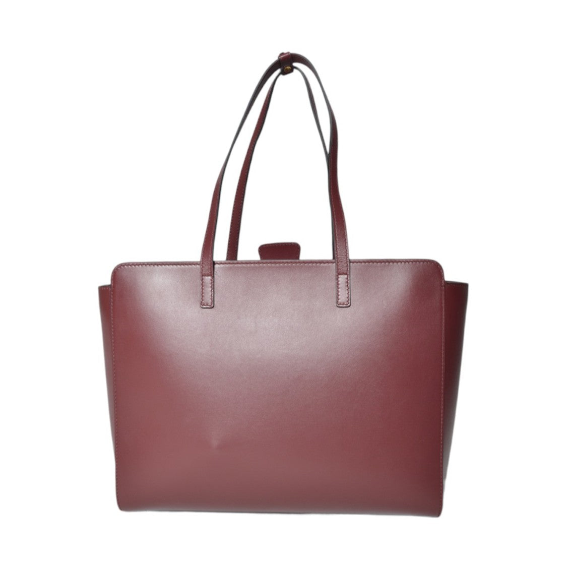 Hidesins Wine Leather Flap L Large Handbag