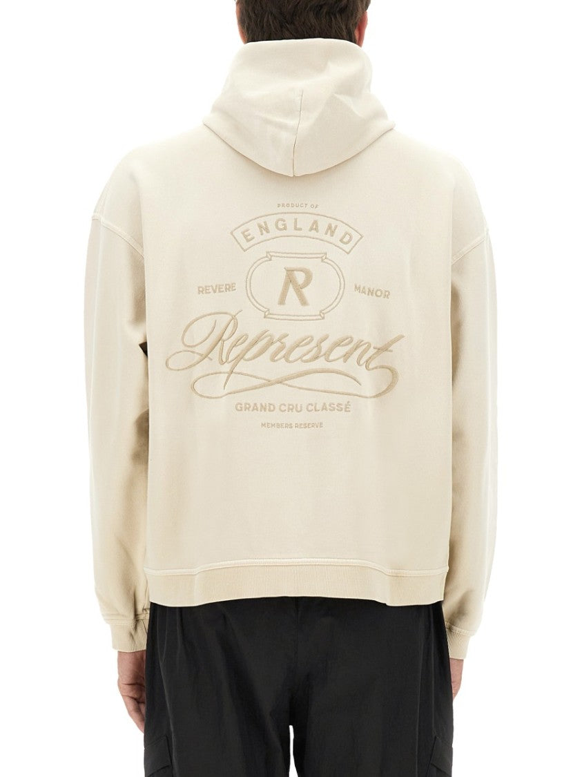 Represent Relaxed Fit Cotton Sweatshirt