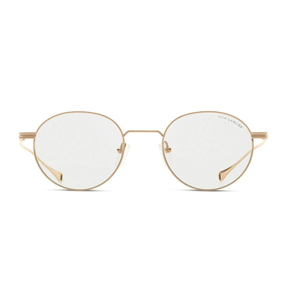 Dita Lancier Lsa Dlx113 Ultra-Lightweight Titanium Round Eyeglasses