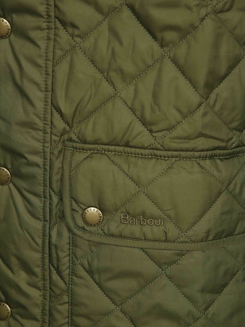 Barbour Diamond Quilted Stand Collar Gilet