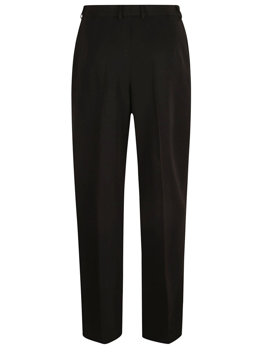 Balenciaga Tailored Black Trousers With Straight Leg Design