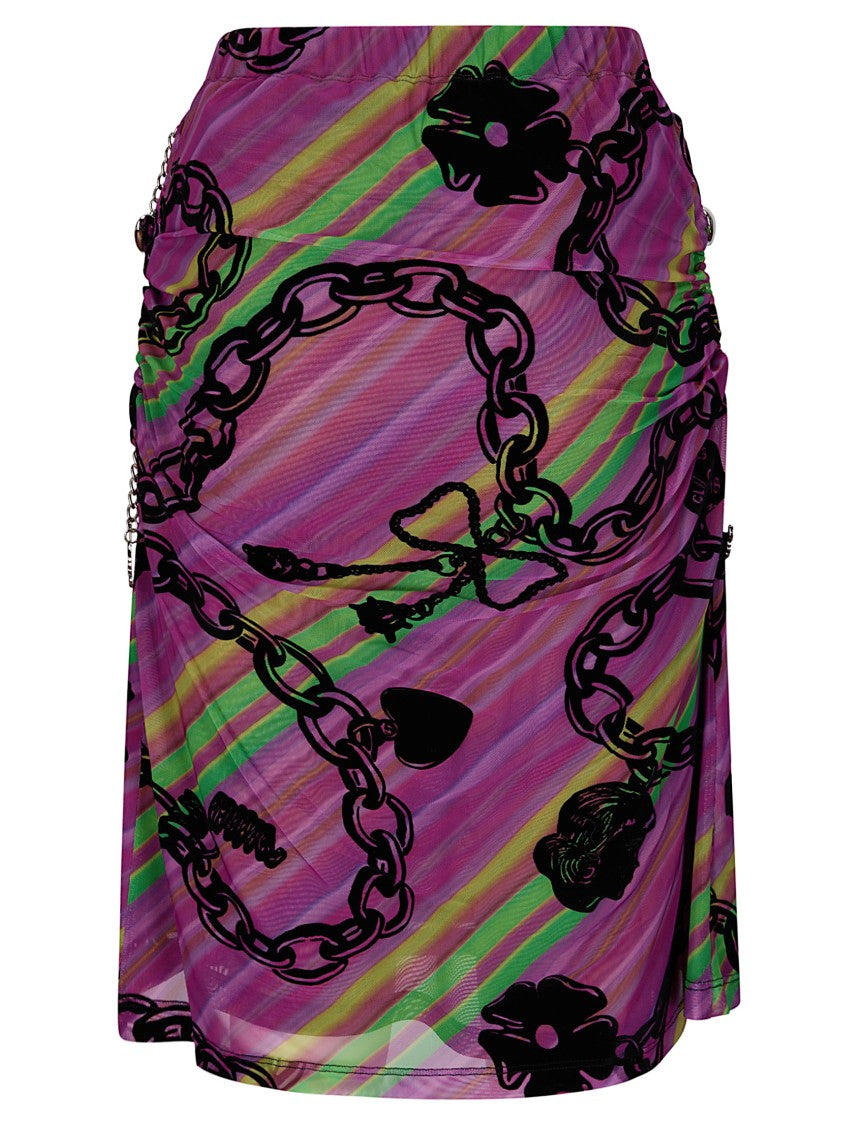 Chopova Lowena Sonicscape Mesh Skirt
