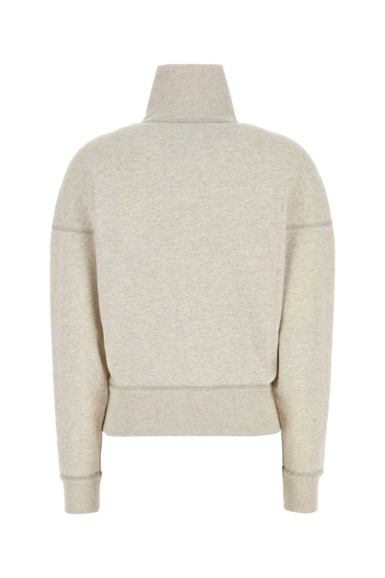 Isabel Marant Étoile Melange Sand Cotton Blend Ross Sweatshirt