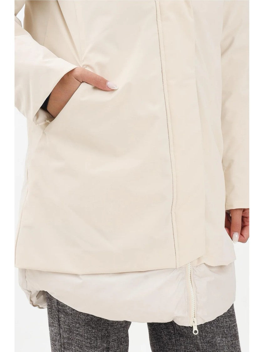 Bomboogie Beige Polyester Padded Jacket