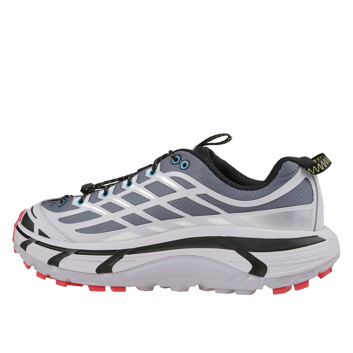 Hoka Mesh Trail Shoes With Quick-Lace System