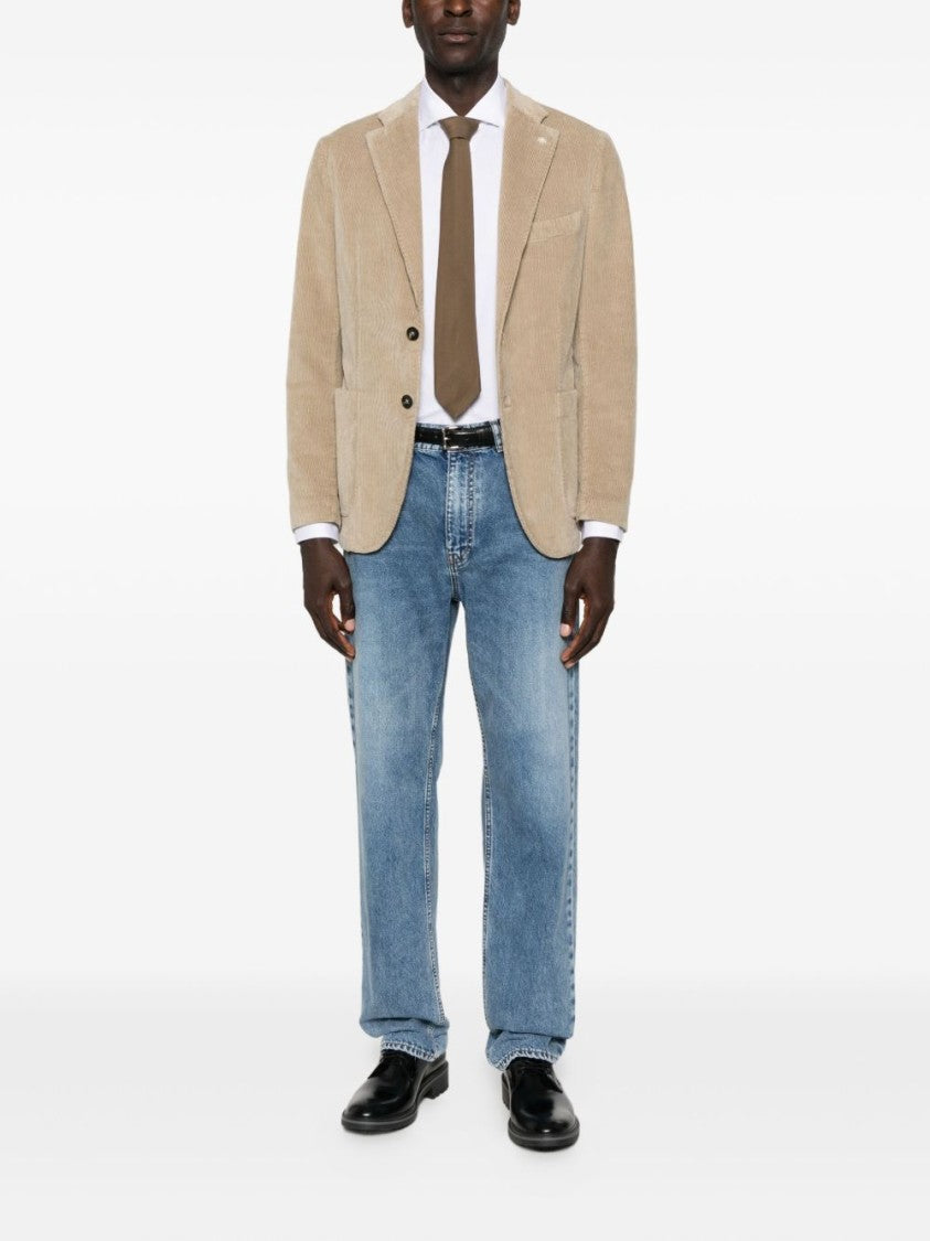 Brunello Cucinelli Crisp White Button-Down Shirt With Structured Collar