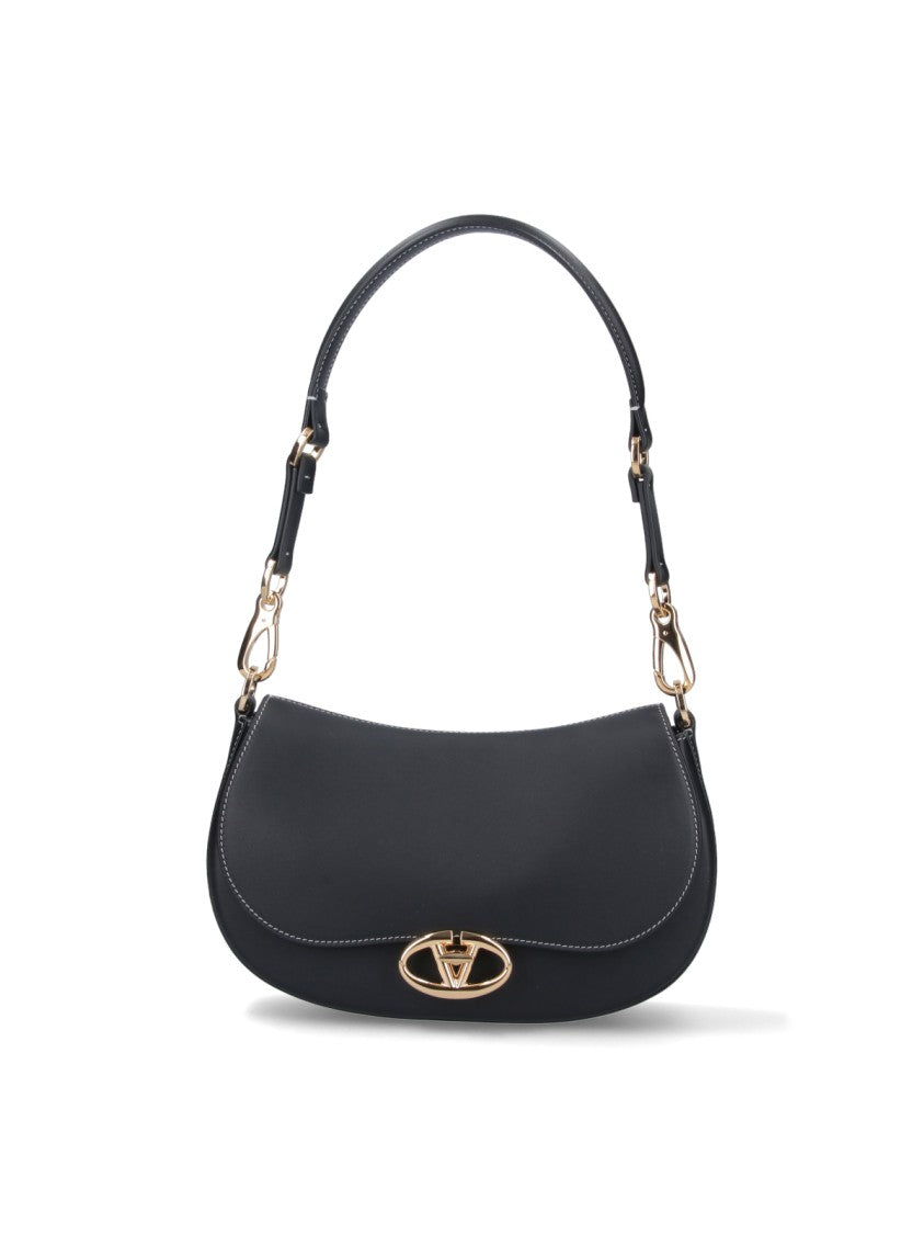 Valentino Garavani Small 'Ohval' Shoulder Bag – Black