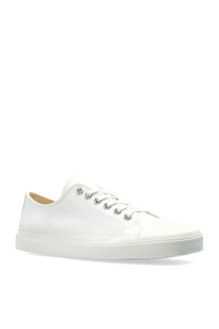 Moschino White Low-Top Sneakers