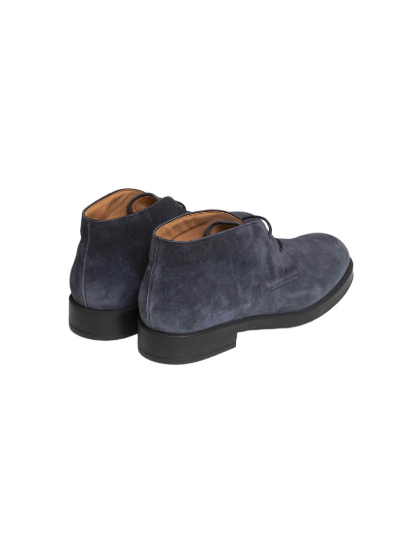 Tod's Men's Lace-Up Suede Ankle Boots