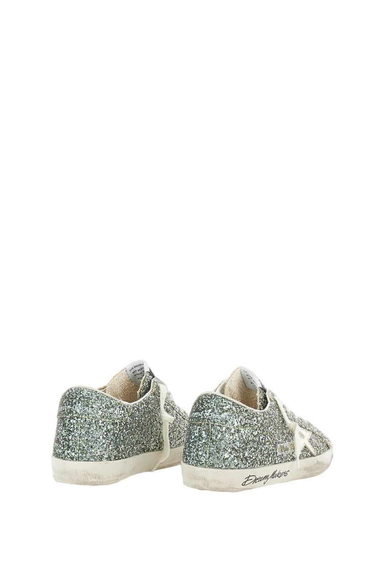 Golden Goose Super Star With Upper Glitter