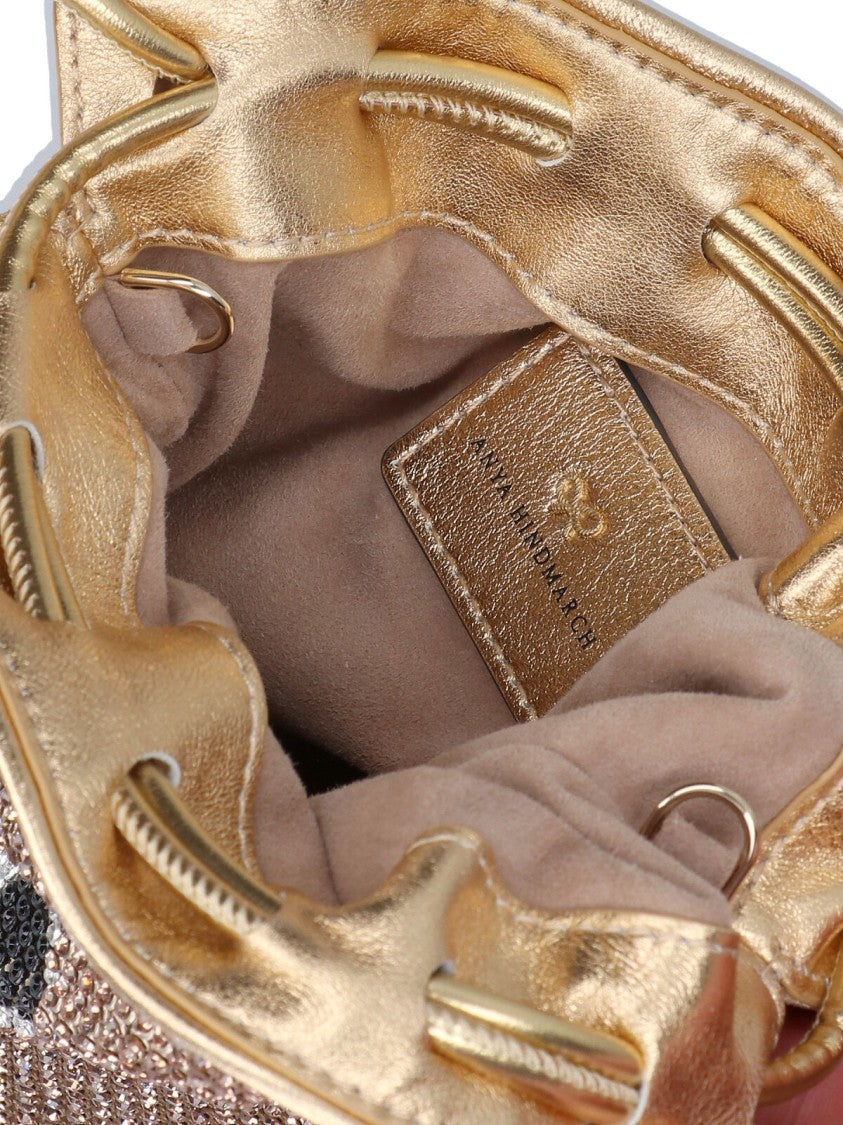 Anya Hindmarch Mesh Shoulder Bag With Playful 'Eyes' Detail