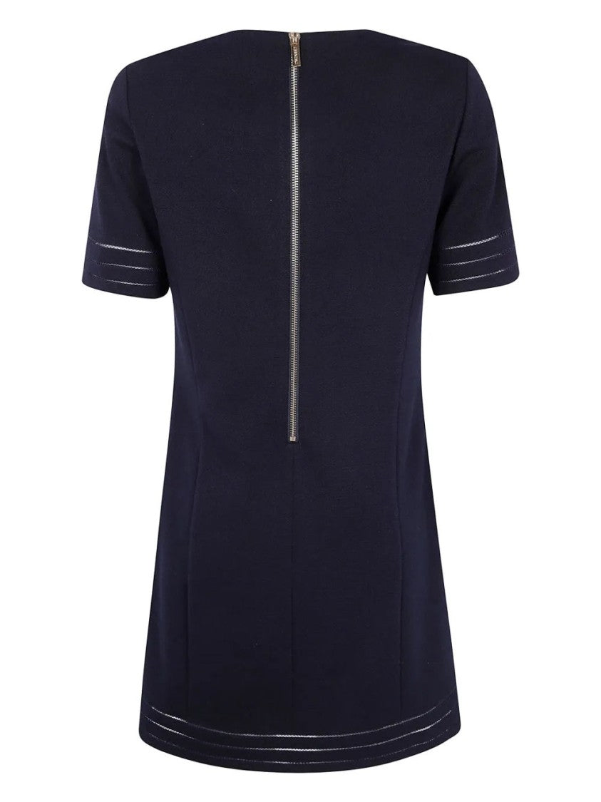 Twin-Set Mini Dress With Short Sleeves