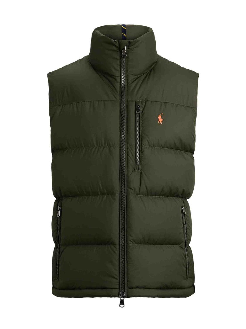 Polo Ralph Lauren Water-Repellent Padded Vest With Pony Embroidery