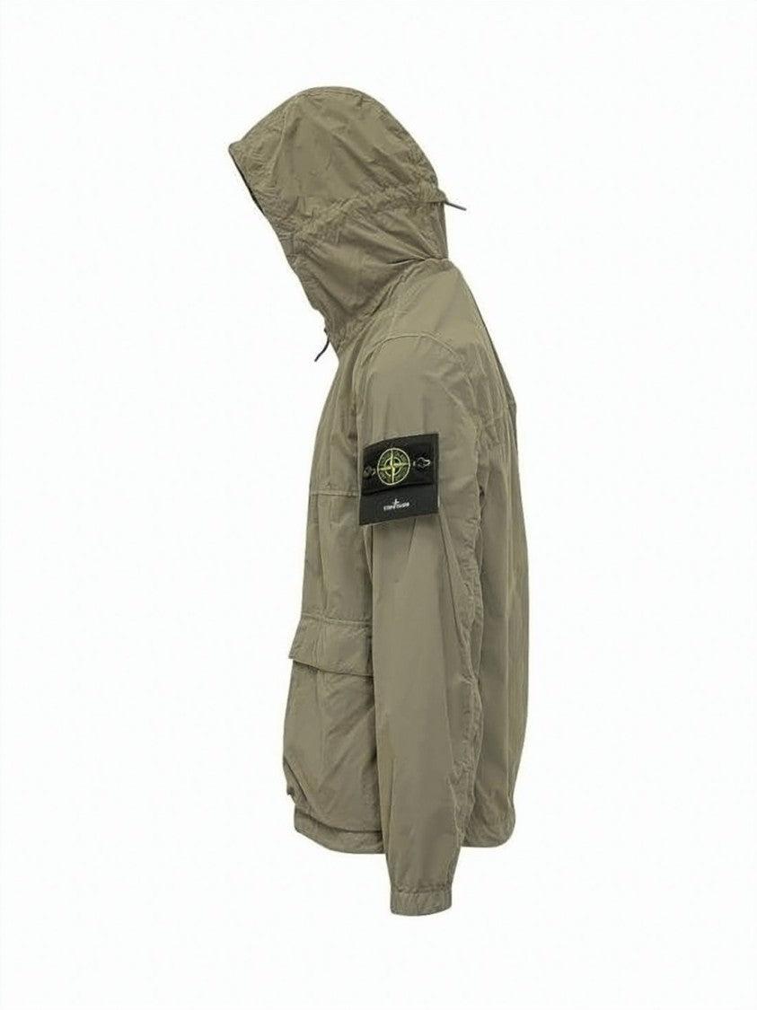 Stone Island Lightweight Casual Jacket With Hood