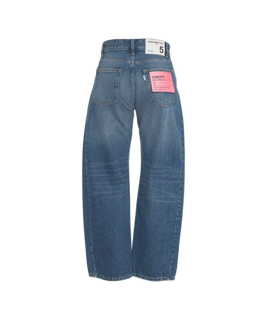 Department Five High-Waisted Boyfriend Jeans With Wide Leg Silhouette