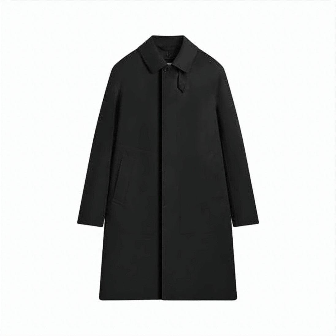 Mackintosh Long Coat With Classic Collar