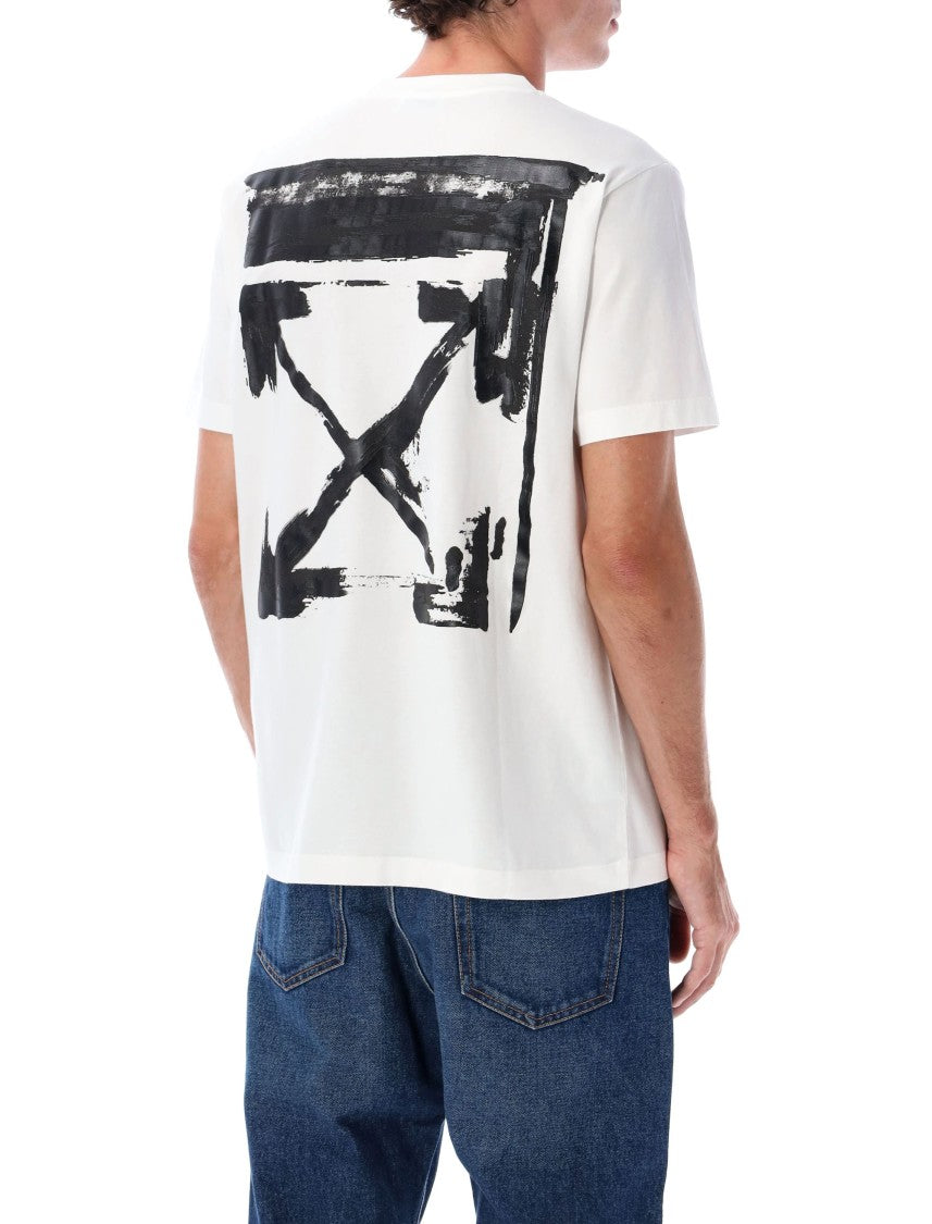 Off-White Ink Arrow Slim-Fit Cotton T-Shirt