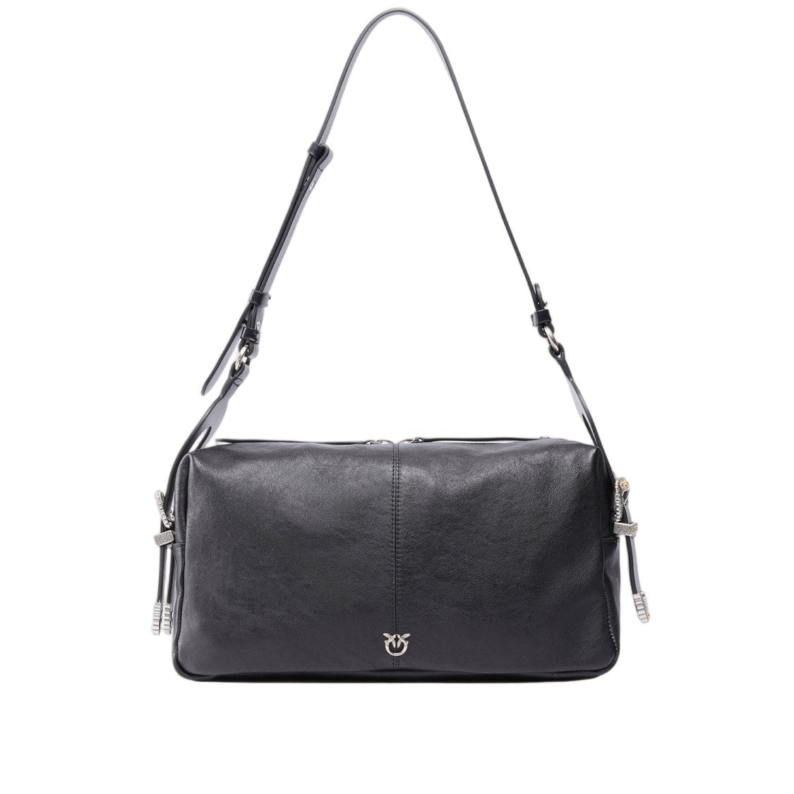 Pinko Medium Keeper Bag In New Bicker Leather
