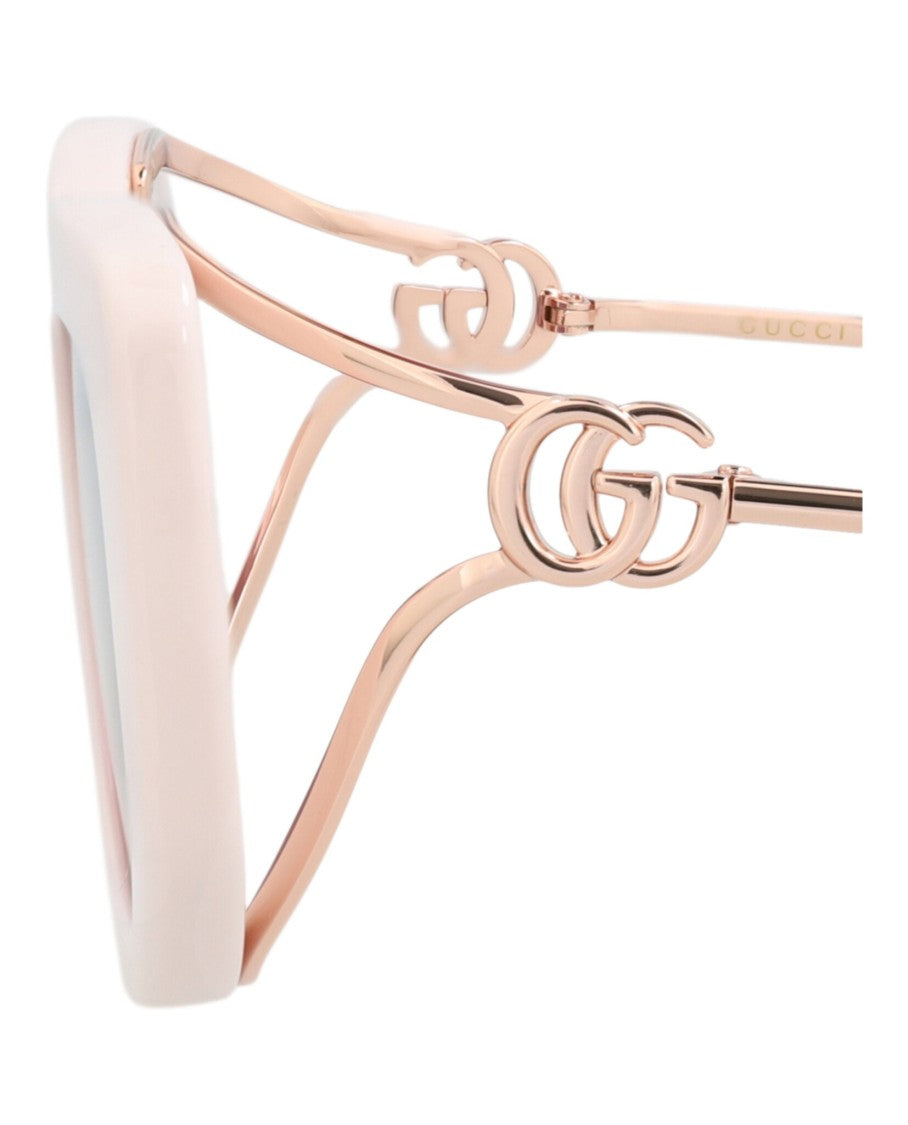Gucci Square-Frame Injection Sunglasses