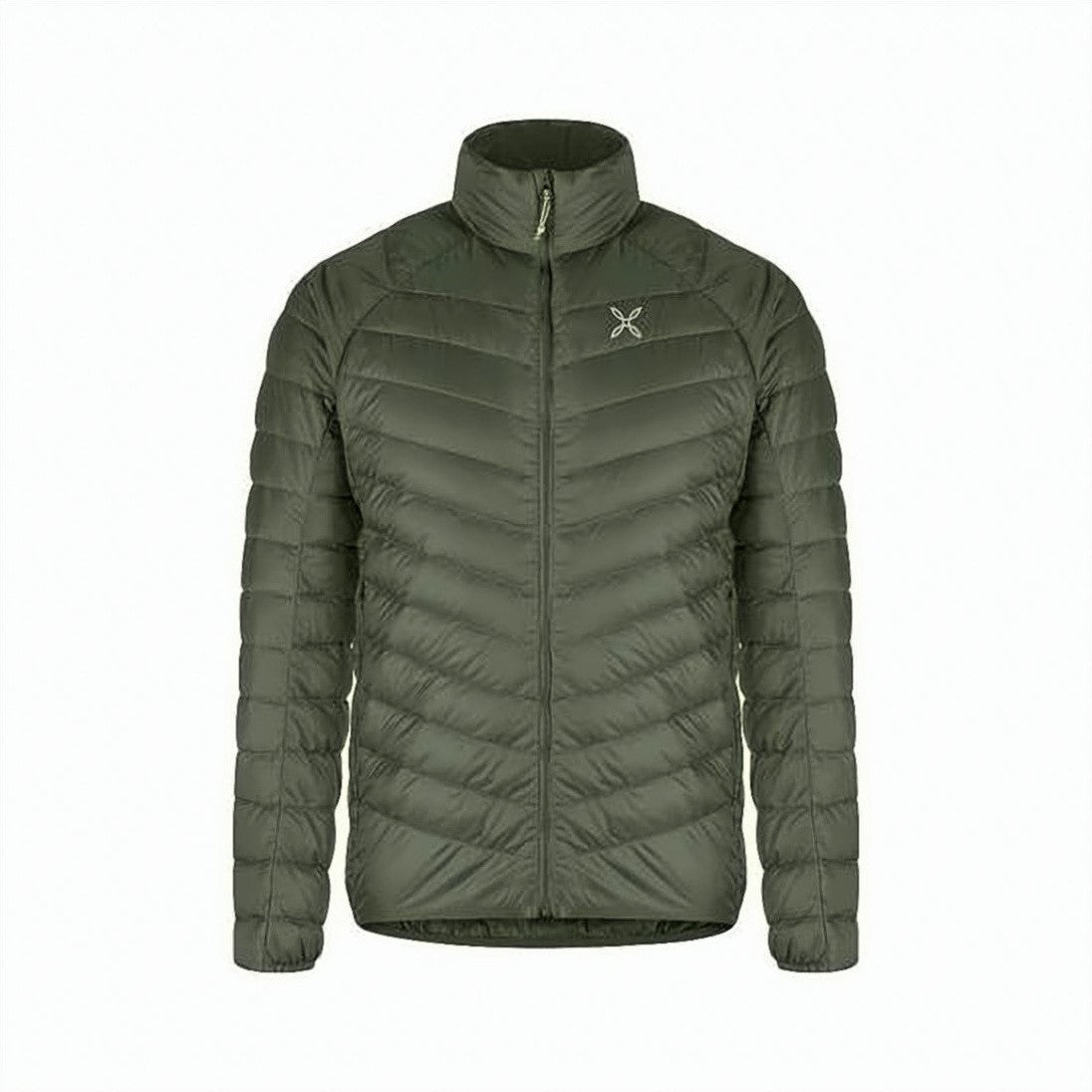Montura Quilted Down Jacket With High Collar And Front Zipper