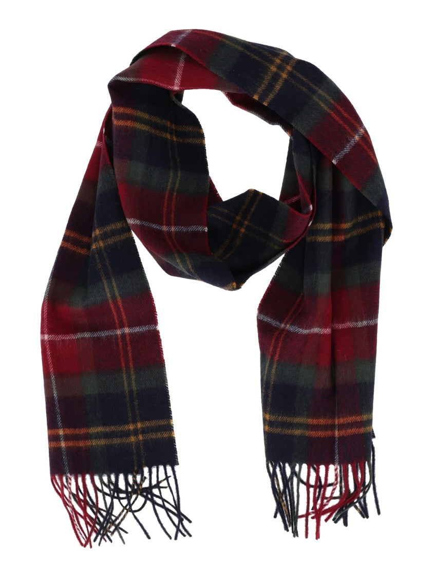 Barbour Wool-Cashmere Tartan Scarf