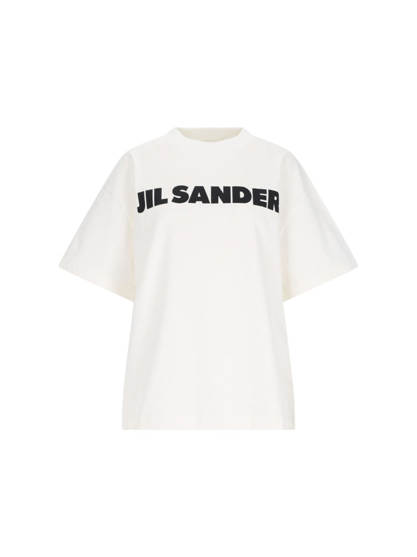 Jil Sander Logo T-Shirt – White