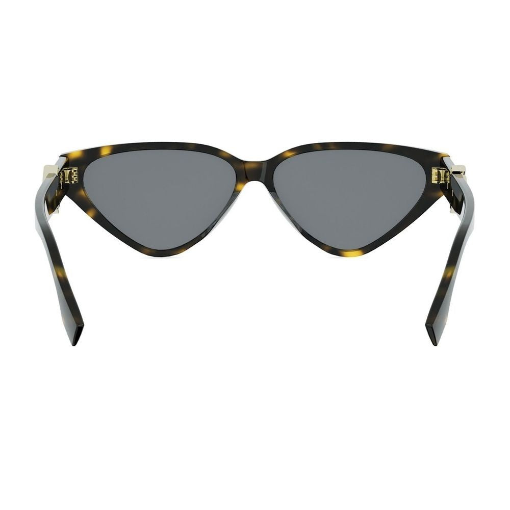 Fendi Ff Diamonds Triangular Cat-Eye Acetate Sunglasses