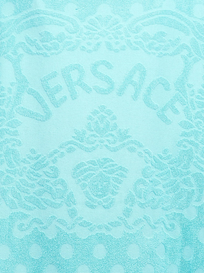 Versace Home Seashell Baroque Polka Dot La Vacanza Capsule Bathrobe
