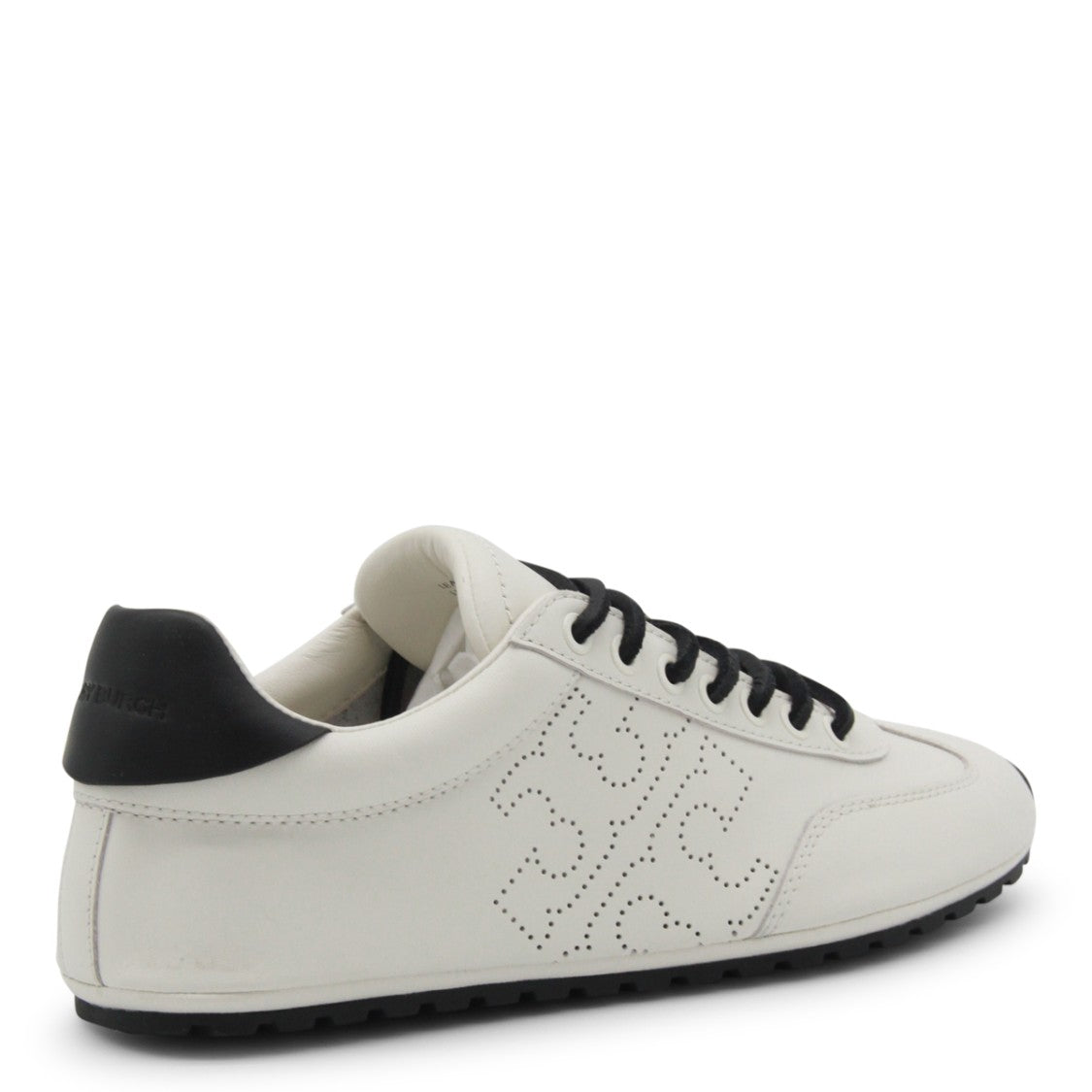 Tory Burch White Leather Sneakers