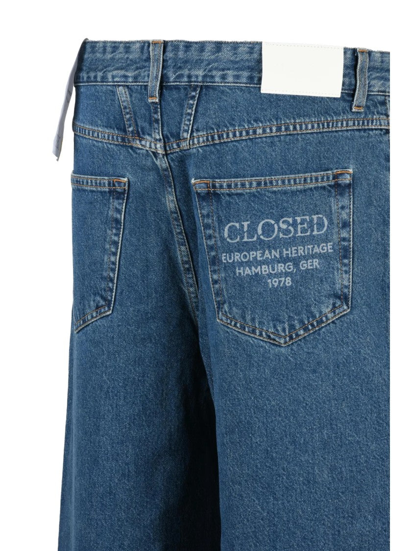 Closed Wide-Leg Jeans With Classic Five-Pocket Design