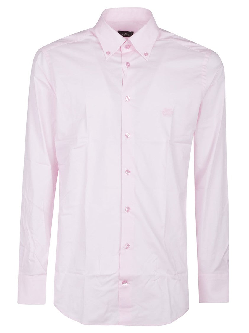 Etro Long Sleeve Fuji Cotton Shirt