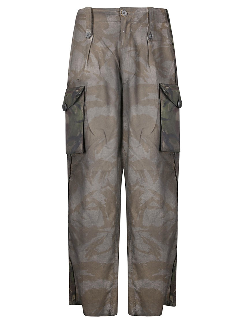 Prototypes Camouflage Cargo Pants With Utility Pockets