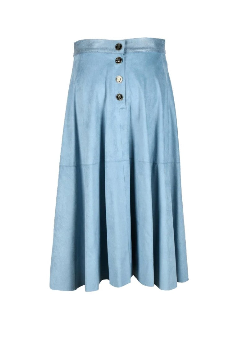 Gil Santucci Light Blue Skirt