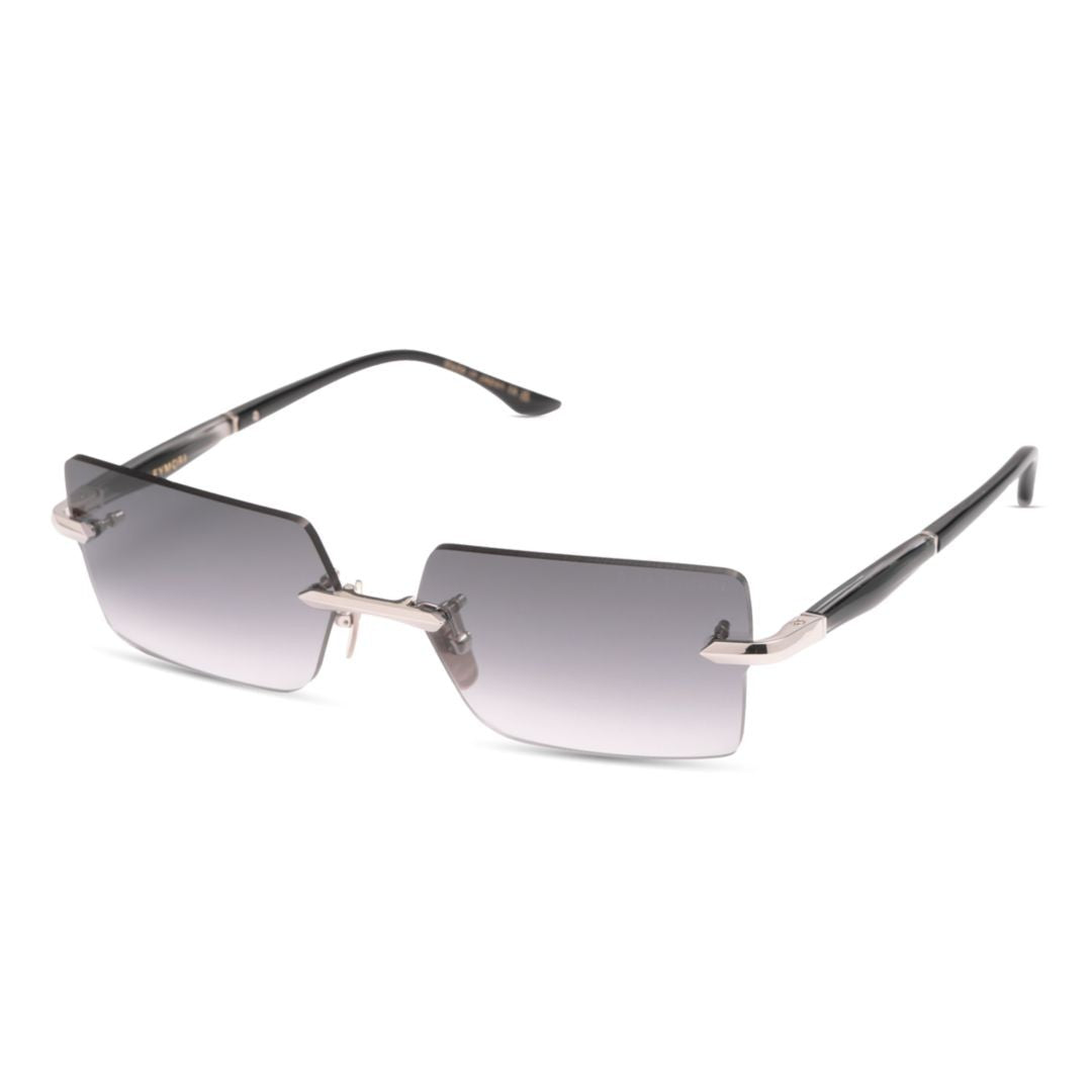 Dita Eymori Rimless Sunglasses With Rectangular Gradient Lenses