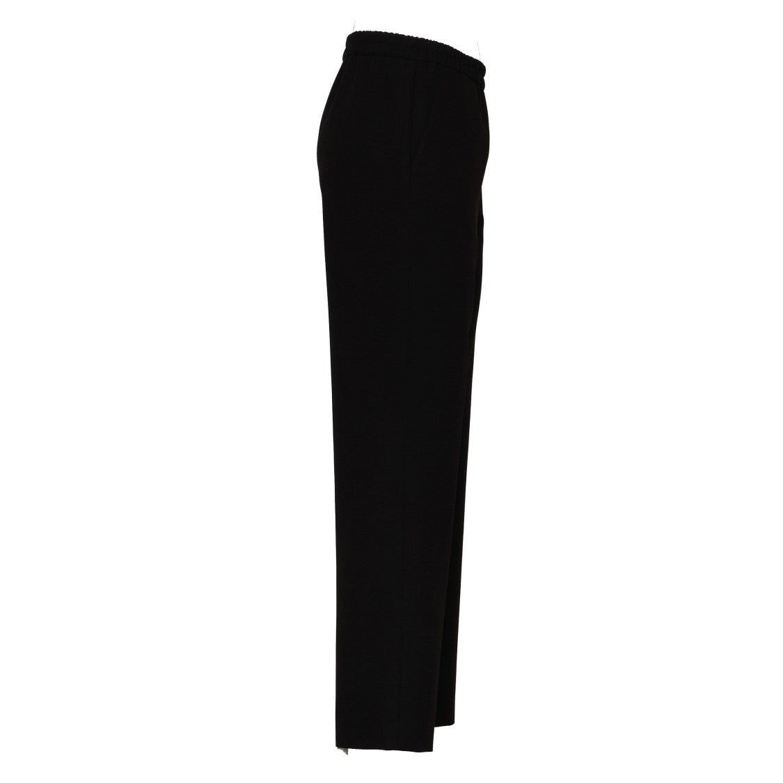 Ql2 Capri Elasticated Waist Straight Leg Pants