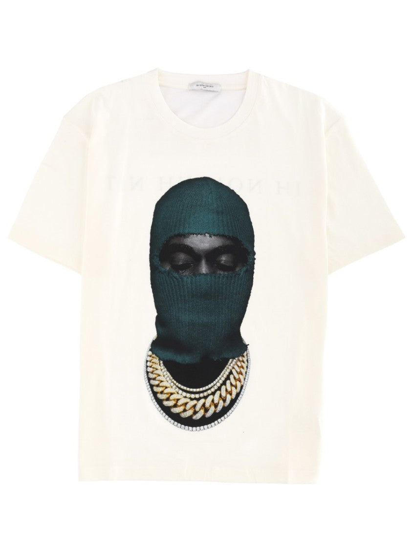 Ih Nom Uh Nit White Logo Graphic T-Shirt
