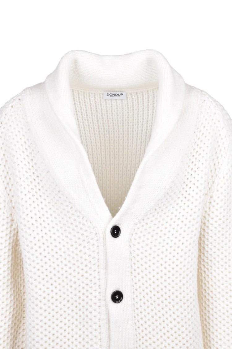 Dondup Tricot Cardigan - White