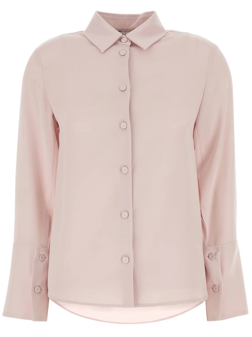 Max Mara Light Pink Volier Button-Up Shirt