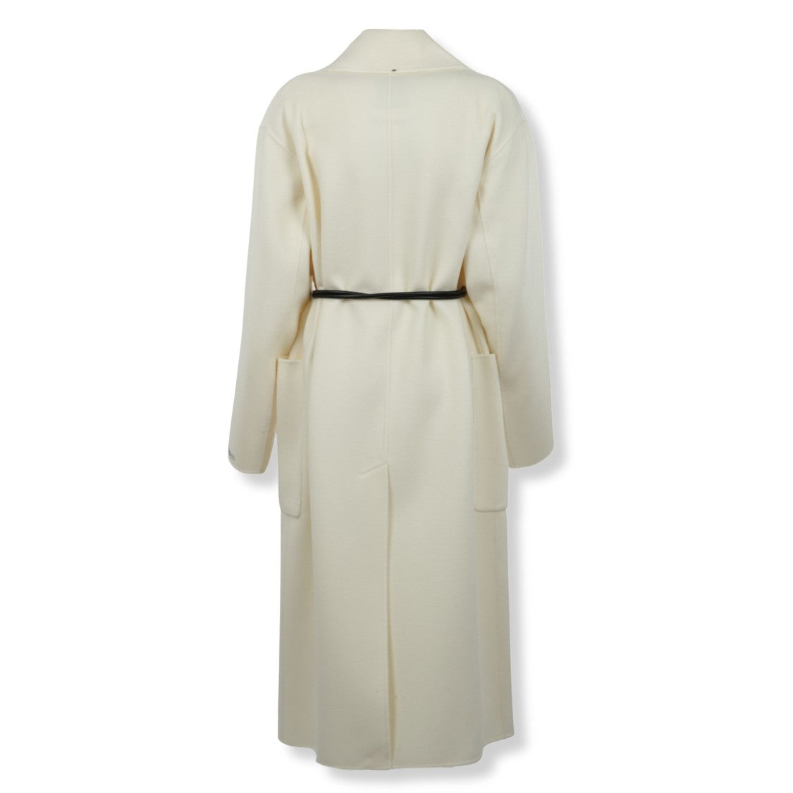 Sportmax Tailored Long Coat With Structured Collar