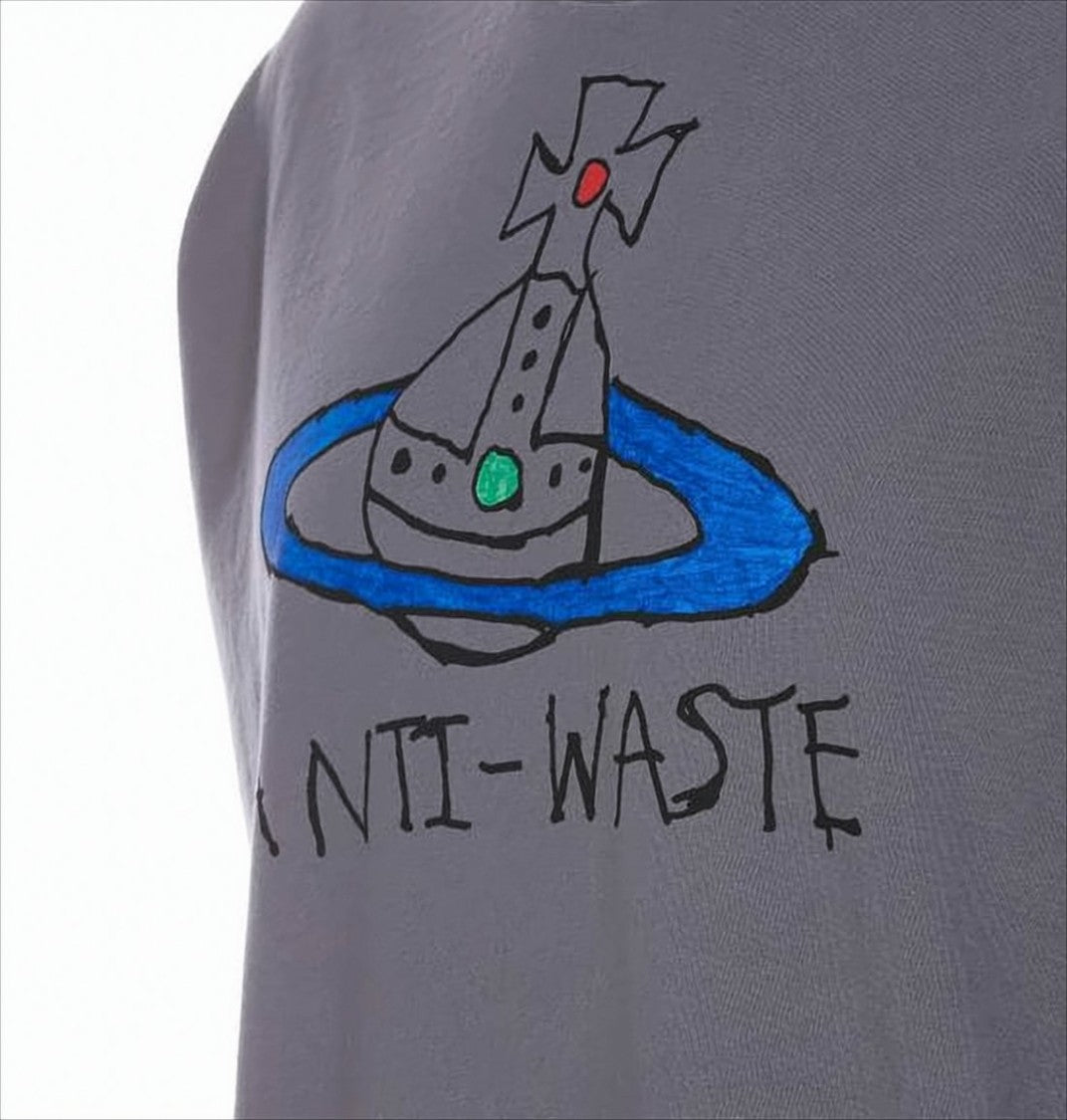 Vivienne Westwood Relaxed Fit Graphic T-Shirt With Orb Design