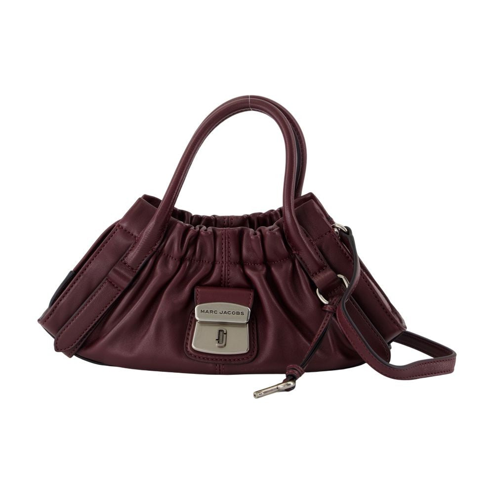 Marc Jacobs The Small Satchel Shoulder Bag - Leather - Purple