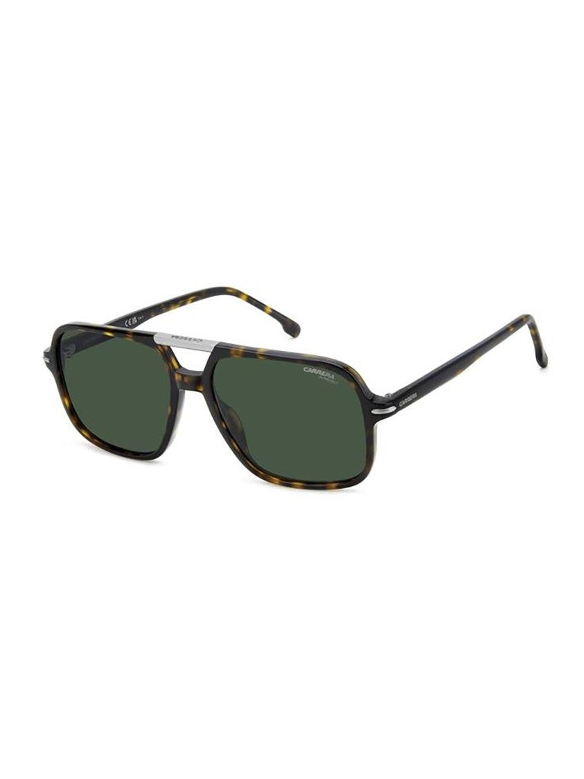 Carrera Tortoiseshell 350/S Rectangular Slim Sunglasses
