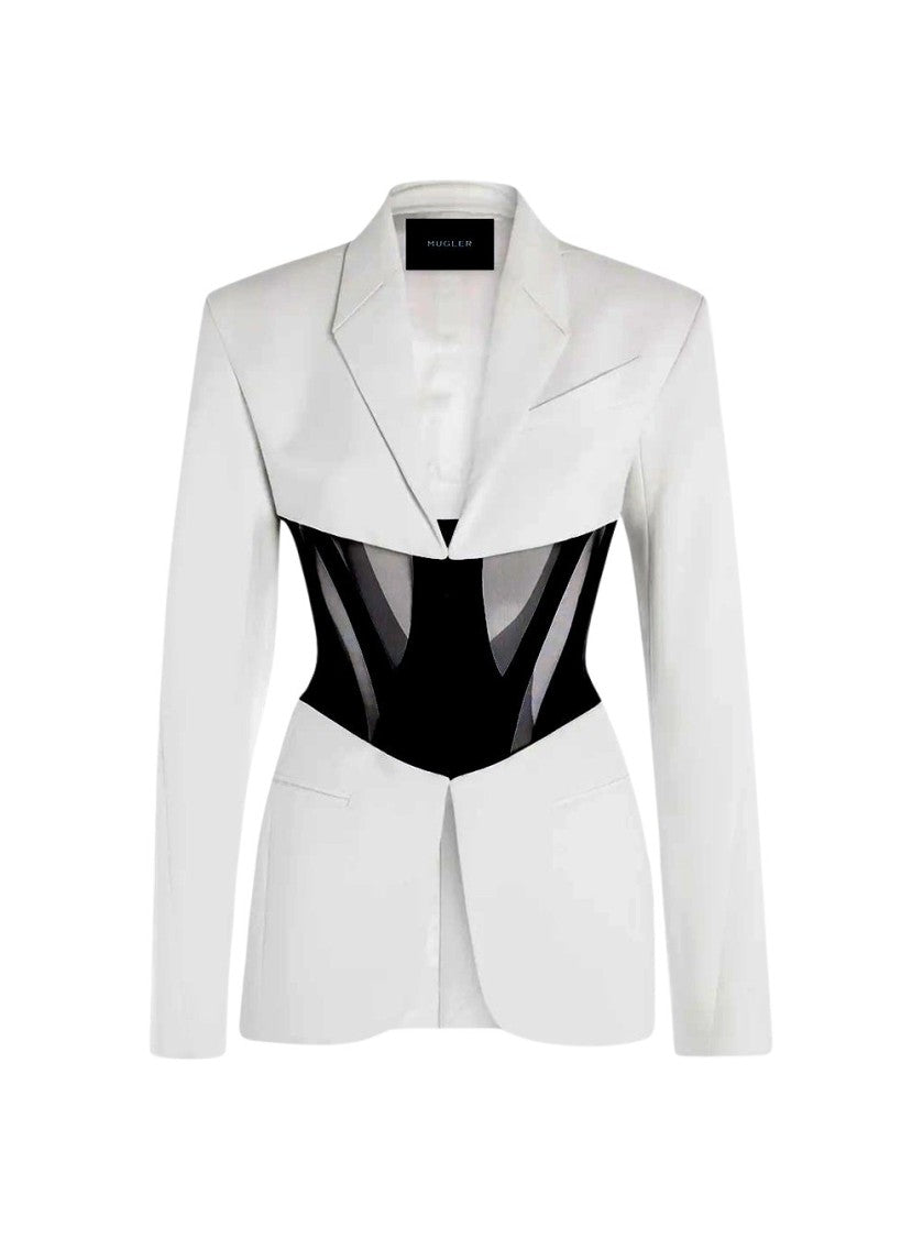 Mugler Iconic Corseted Jacket