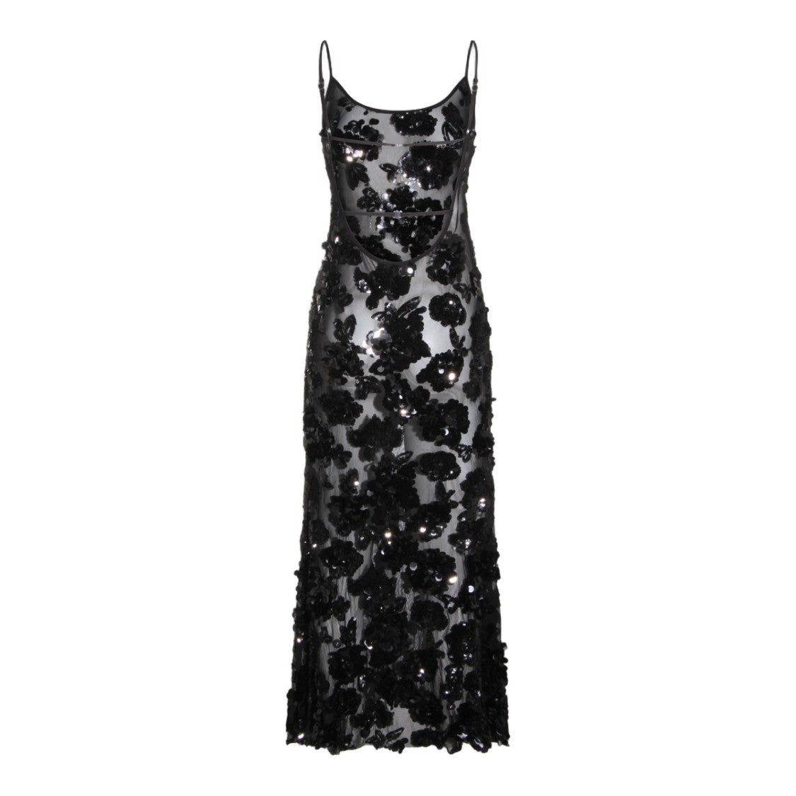 Nissa Long Sheer Dress