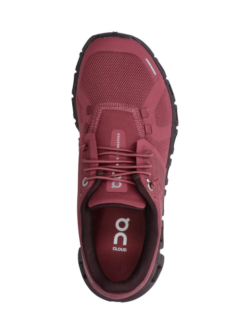 On Burgundy Cloud 6 Sneakers